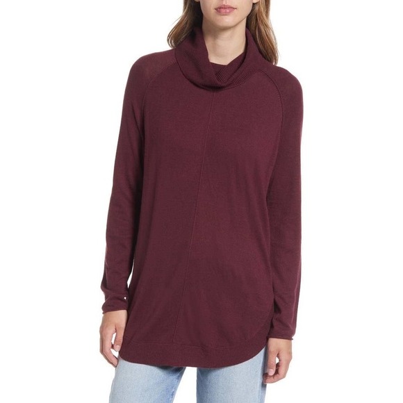 Caslon‎ Turtleneck Tunic Sweater Size Small New with Tags - Picture 1 of 6